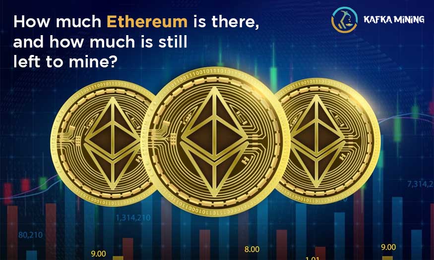 How much Ethereum is there, and how much is still left to mine?