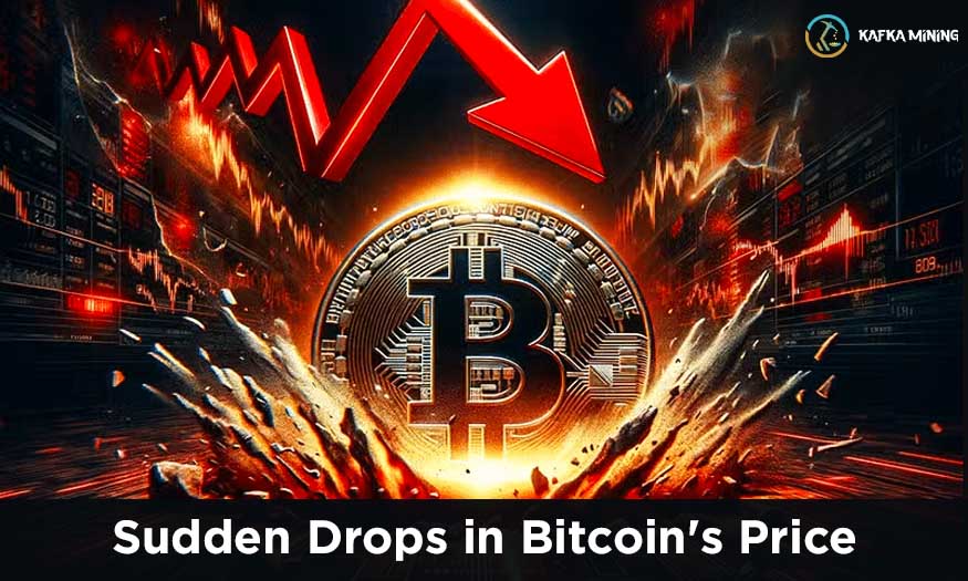 Sudden Drops in Bitcoin's Price